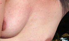 first public fuck for this black-haired nympho.