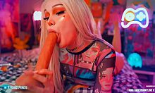 feeling excited as your little cosplayer on webcam