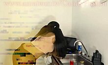 He just wanted to finish in the kitchen