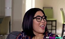 emerald has fun with stepbro