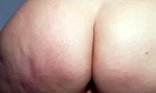 Undressing Doggystyle Cowgirl with Fat Ass Striptease