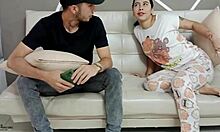 Stepsister Vayoleth Gets Intense Creampie From Horny Stepbrother In Homemade Video