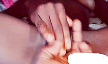 From Masturbating To Real Sex In Bedroom With Tall Black Amateur