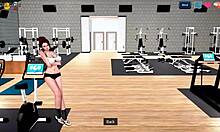 I cum big load into roommate's mouth at gym!