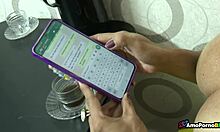 hey, watching neymar, we fucked my stepdaughter and wife together