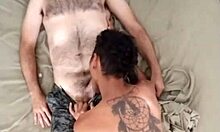 BLOWJOB to start the DAY with a HAIRY hot guy.