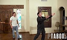 Fucking the neighbors in wild POV action. Hime Marie rides Nathan Bronson and John Strong.