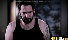 Cute Petite Blonde Teen 18+ Uses Her Tight Pussy and Small Tits to Pay for Rent with Blowjob and Doggystyle Fucking