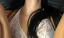 He fucks my ass hard in lingerie 😈