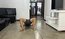 I'm too big to sit on your lap, stepfather, with that monster cock