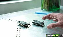 Stud ramming michelle andersons pussy