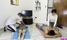 Married Couple’s Massage Turns Into Wife Being Touched and Blackmailed by Perverted Client NTR
