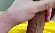 Brazilian twink slams a hard solo session