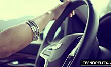 Teen Callgirl April Brookes Takes Rough Deepthroat Action