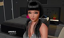 3D anime game with curvy character.