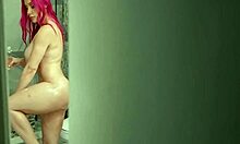 big tit lily lou spies on big cock