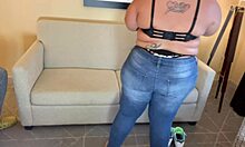 how does she take that facial?