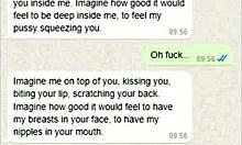 Oops, I sent my stepmom a dick pic on WhatsApp.