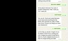 Oops, I sent my stepmom a dick pic on WhatsApp.