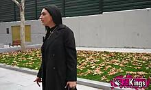 nelia estrada fucks big cock rough in streets