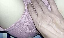 xxx stepdaughter is alone at home watching tv and getting horny 😏