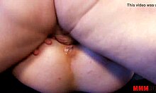 horny milf housewife gets her asshole fucked hard, deepthroat, facial, and cumshot