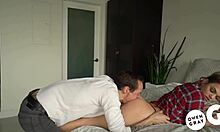 19yo athena faris rides hard for creampie 😍