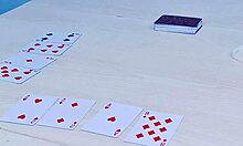 don't play cards, nami from one piece strips and pays with body!