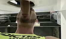 gay glory hole blowjob action in hot compilation