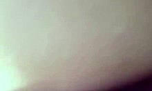 Blonde amateur shows off and rides in close-up homemade