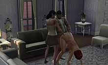 The Sims 4 - Introduced to New Family Orgy