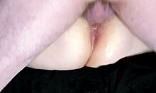 i fucked the housewife's gaping arse and she orgasmed