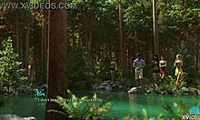 Redhead Teen's Hard Nipples In Roleplay