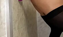 Intense Gay Sex With My Dildo in the Bathroom