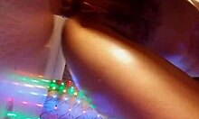 Intense Multi Orgasms from Anal and Vaginal Dildo Play Under Romantic Lights