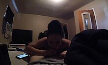 suck that dick for a cum in mouth blowjob.