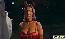 Roxie Sinner Riding Monster Cock In Missionary And Doggy For Facial Swallow