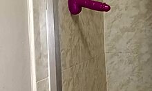 Intense Gay Sex With My Dildo in the Bathroom