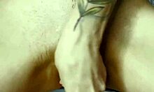 i'm ki-sim ridin' a huge monster cock in cowgirl posishun