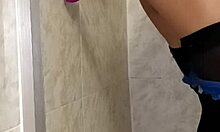 Intense Gay Sex With My Dildo in the Bathroom