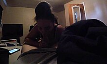 suck that dick for a cum in mouth blowjob.