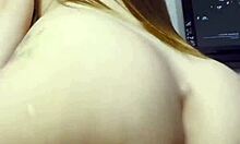 i'm ki-sim ridin' a huge monster cock in cowgirl posishun