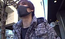 Nurse dancer gives deep throat and rides hard