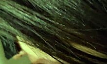 my wife is such a whore. loving cum on her big tits after a blowjob