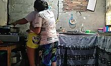 Paula Surprises Me While Cooking Lunch