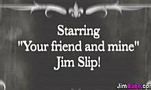 Blonde European contrasts old and young in sucking scene