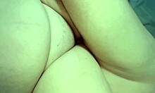 Short 13cm Cock Slams BBW Wife Raw Sideways with Big Ass and Huge Tits!