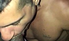 Melanin Endowed Black Pizza Guy Delivers Bareback Outdoor