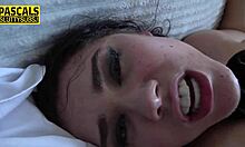 Fetish babe moans while getting toyed during hardcore sex