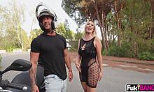 kourtney love big ass in public bang with facial and deepthroat